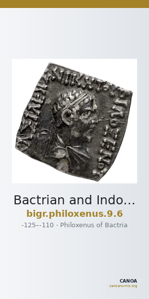 Bactrian and Indo-Greek Coinage Philoxenus 9.6 — CANOA
