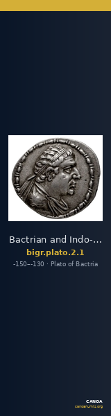Bactrian and Indo-Greek Coinage Plato 2.1 — CANOA