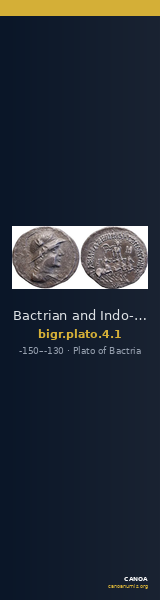 Bactrian and Indo-Greek Coinage Plato 4.1 — CANOA