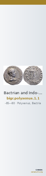 Bactrian and Indo-Greek Coinage Polyxenus 1.1 — CANOA