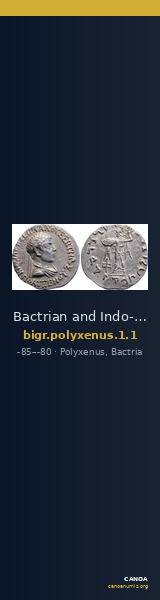 Bactrian and Indo-Greek Coinage Polyxenus 1.1 — CANOA