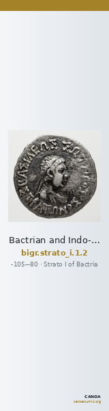 Bactrian and Indo-Greek Coinage Strato I 1.2 — CANOA