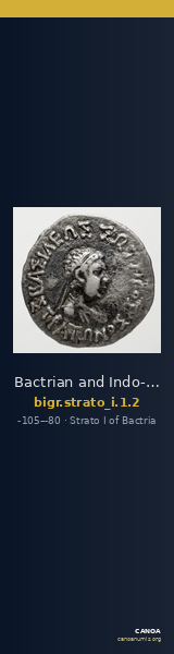 Bactrian and Indo-Greek Coinage Strato I 1.2 — CANOA