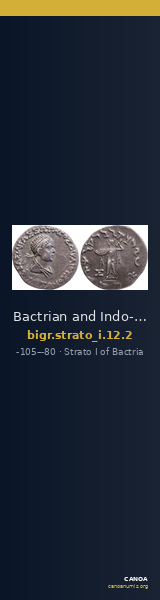 Bactrian and Indo-Greek Coinage Strato I 12.2 — CANOA