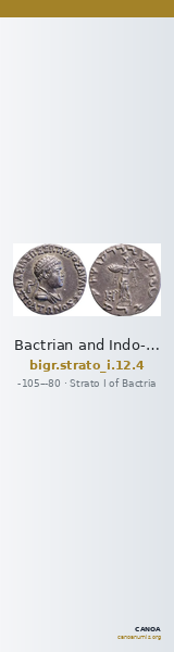 Bactrian and Indo-Greek Coinage Strato I 12.4 — CANOA
