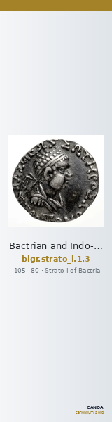 Bactrian and Indo-Greek Coinage Strato I 1.3 — CANOA