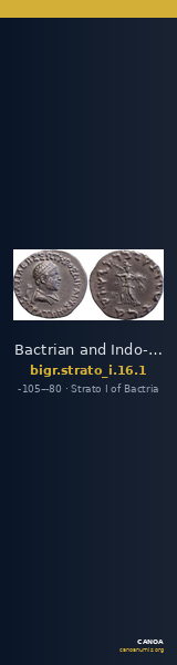 Bactrian and Indo-Greek Coinage Strato I 16.1 — CANOA