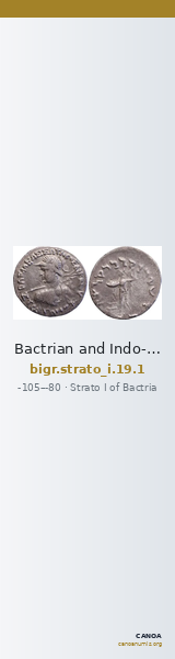 Bactrian and Indo-Greek Coinage Strato I 19.1 — CANOA
