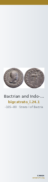 Bactrian and Indo-Greek Coinage Strato I 24.1 — CANOA