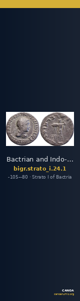 Bactrian and Indo-Greek Coinage Strato I 24.1 — CANOA