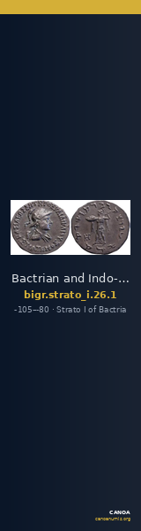 Bactrian and Indo-Greek Coinage Strato I 26.1 — CANOA