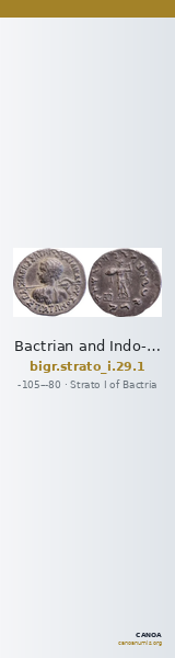 Bactrian and Indo-Greek Coinage Strato I 29.1 — CANOA