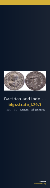 Bactrian and Indo-Greek Coinage Strato I 29.1 — CANOA