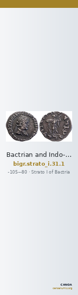Bactrian and Indo-Greek Coinage Strato I 31.1 — CANOA