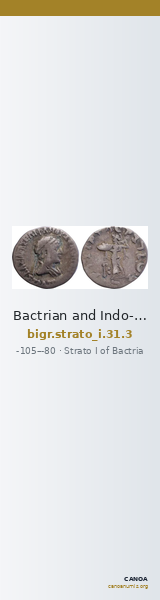 Bactrian and Indo-Greek Coinage Strato I 31.3 — CANOA