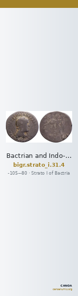 Bactrian and Indo-Greek Coinage Strato I 31.4 — CANOA