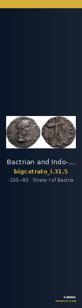 Bactrian and Indo-Greek Coinage Strato I 31.5 — CANOA