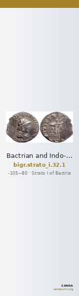 Bactrian and Indo-Greek Coinage Strato I 32.1 — CANOA