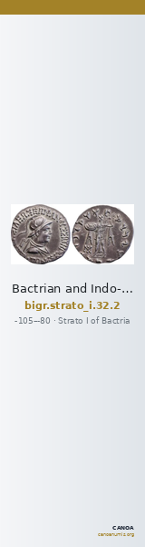 Bactrian and Indo-Greek Coinage Strato I 32.2 — CANOA