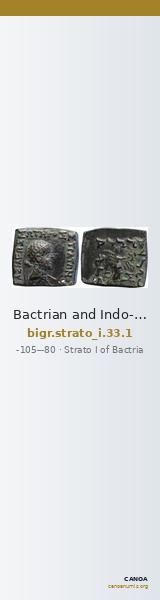 Bactrian and Indo-Greek Coinage Strato I 33.1 — CANOA