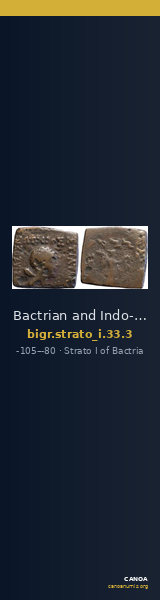 Bactrian and Indo-Greek Coinage Strato I 33.3 — CANOA