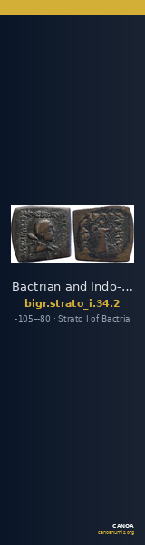Bactrian and Indo-Greek Coinage Strato I 34.2 — CANOA
