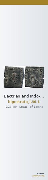 Bactrian and Indo-Greek Coinage Strato I 36.1 — CANOA