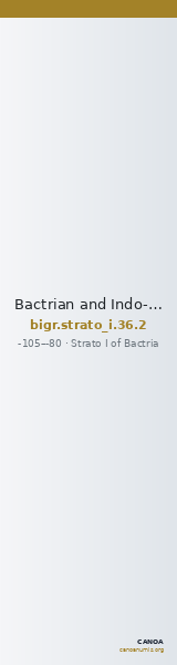 Bactrian and Indo-Greek Coinage Strato I 36.2 — CANOA