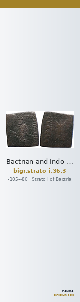 Bactrian and Indo-Greek Coinage Strato I 36.3 — CANOA