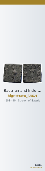 Bactrian and Indo-Greek Coinage Strato I 36.4 — CANOA