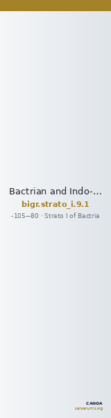 Bactrian and Indo-Greek Coinage Strato I 9.1 — CANOA