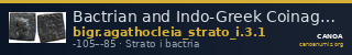 Bactrian and Indo-Greek Coinage Strato I and Agathocleia 3.1 — CANOA