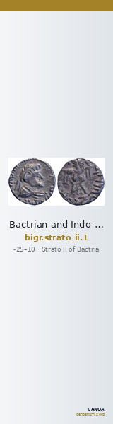 Bactrian and Indo-Greek Coinage Strato II 1 — CANOA