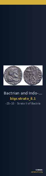Bactrian and Indo-Greek Coinage Strato II 1 — CANOA