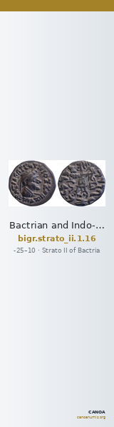 Bactrian and Indo-Greek Coinage Strato II 1.16 — CANOA