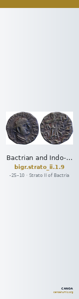 Bactrian and Indo-Greek Coinage Strato II 1.9 — CANOA