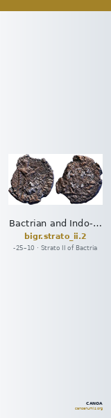 Bactrian and Indo-Greek Coinage Strato II 2 — CANOA