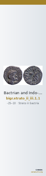 Bactrian and Indo-Greek Coinage Strato II and Strato III 1.1 — CANOA