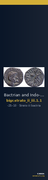Bactrian and Indo-Greek Coinage Strato II and Strato III 1.1 — CANOA