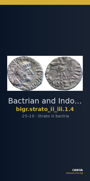 Bactrian and Indo-Greek Coinage Strato II and Strato III 1.4 — CANOA