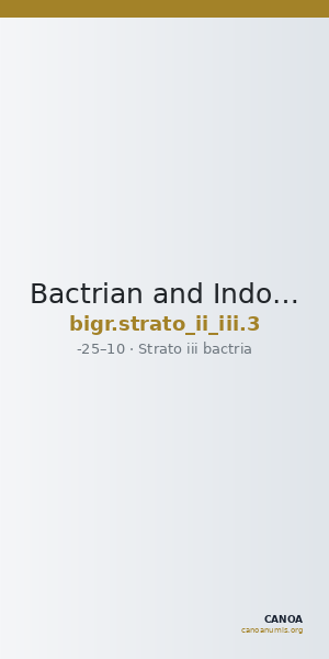 Bactrian and Indo-Greek Coinage Strato II and Strato III 3 — CANOA