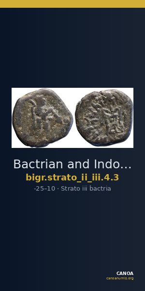 Bactrian and Indo-Greek Coinage Strato II and Strato III 4.3 — CANOA