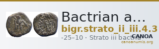 Bactrian and Indo-Greek Coinage Strato II and Strato III 4.3 — CANOA