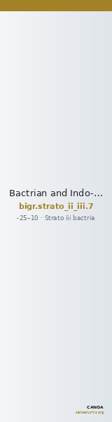 Bactrian and Indo-Greek Coinage Strato II and Strato III 7 — CANOA