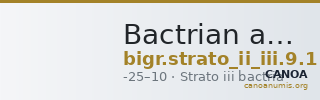 Bactrian and Indo-Greek Coinage Strato II and Strato III 9.1 — CANOA