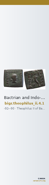 Bactrian and Indo-Greek Coinage Theophilus II 4.1 — CANOA