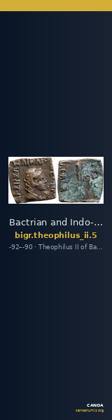 Bactrian and Indo-Greek Coinage Theophilus II 5 — CANOA