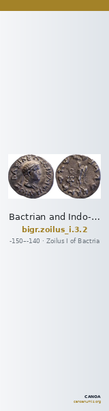 Bactrian and Indo-Greek Coinage Zoilus I 3.2 — CANOA