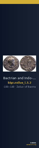 Bactrian and Indo-Greek Coinage Zoilus I 3.2 — CANOA