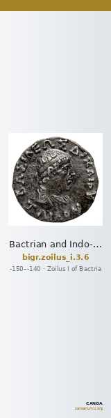 Bactrian and Indo-Greek Coinage Zoilus I 3.6 — CANOA